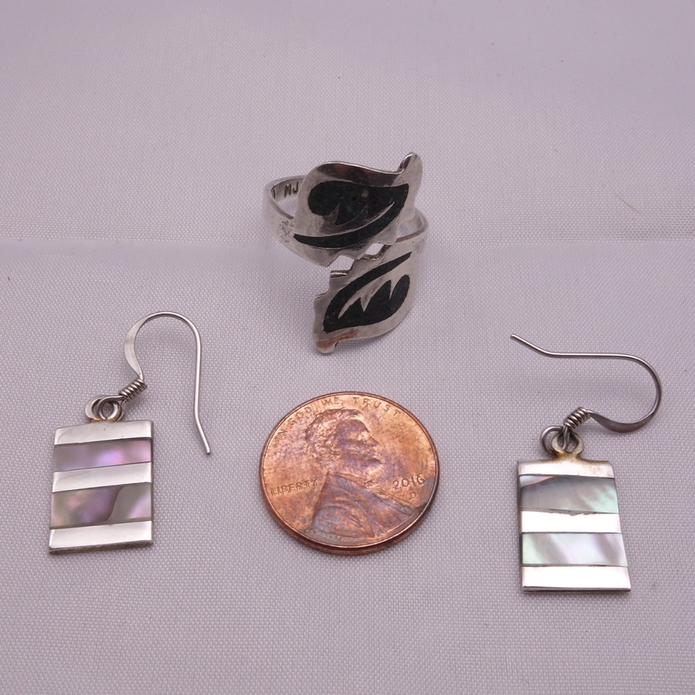 Vintange Mexican Sterling Silver Set